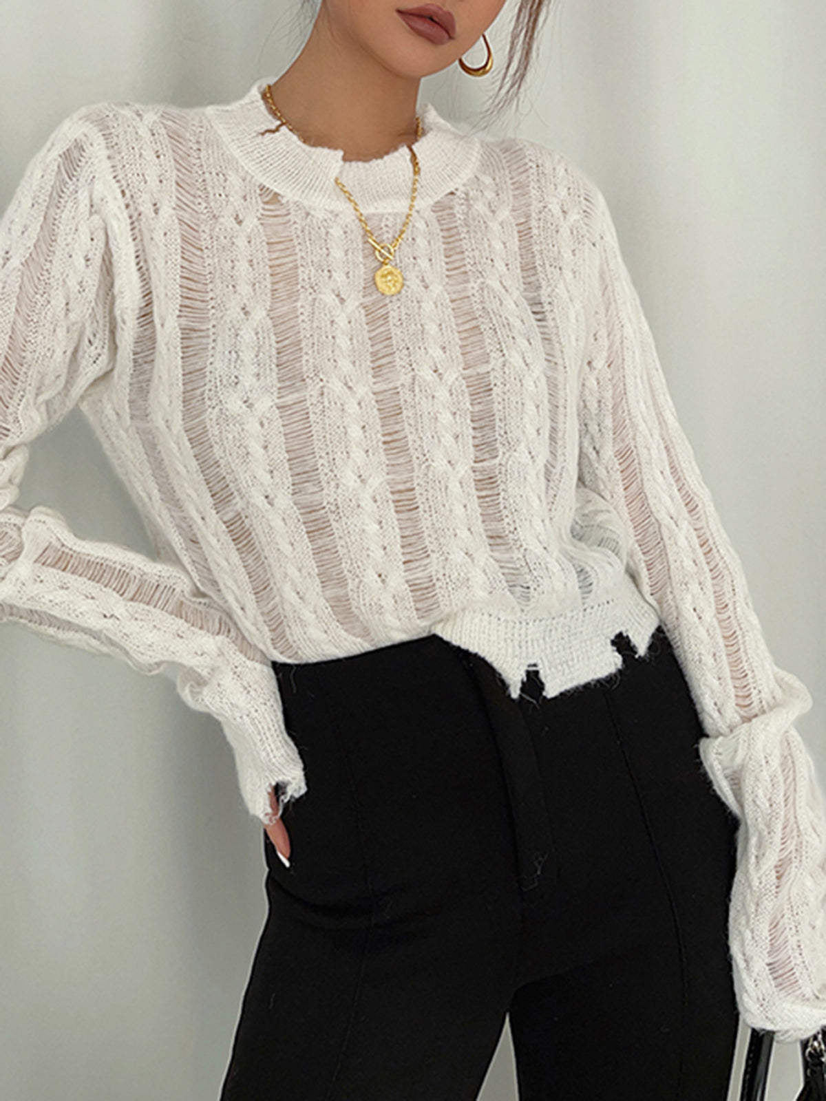 Sheer Bounce Knit Shirt