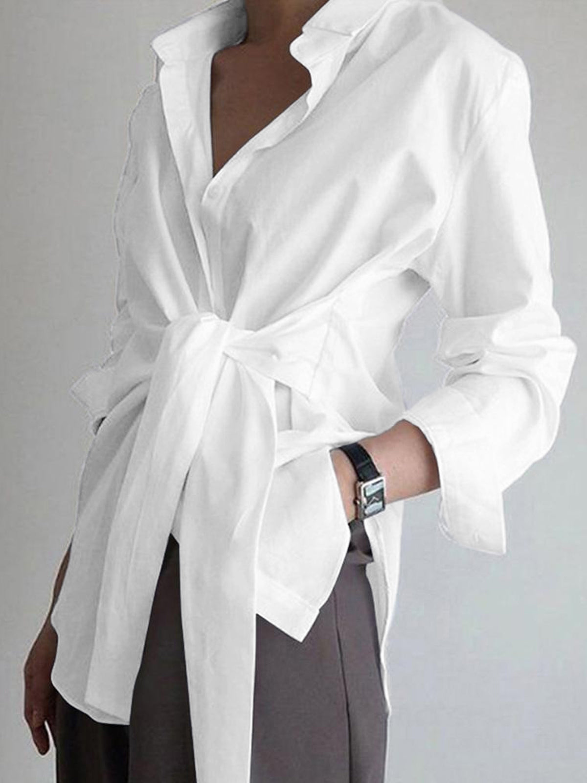 louren 新品未使用sheer bowtie shirt Sheer Brick Lace Long Sleeve Shirt – BODE