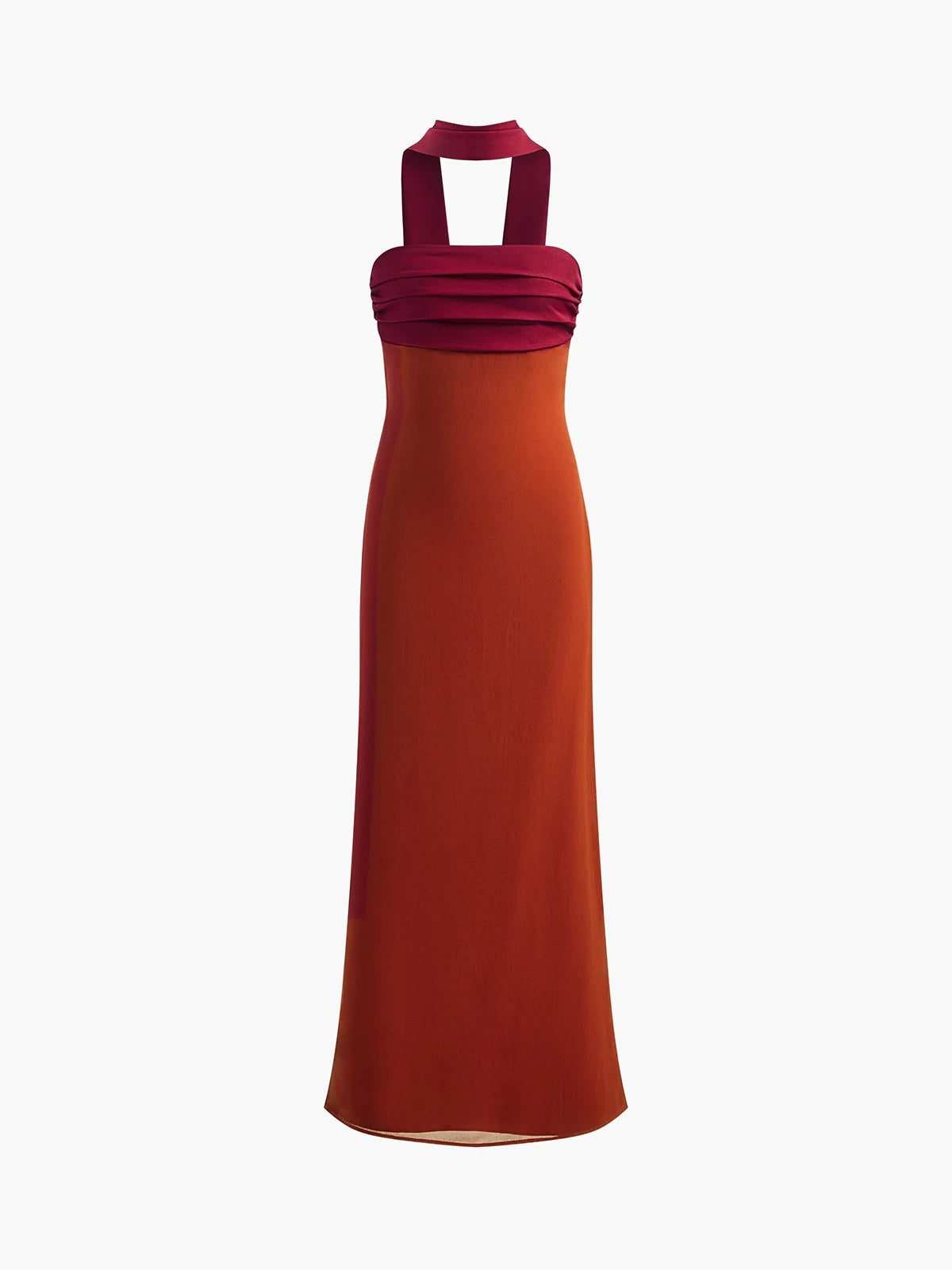 pleated panel maxi dress Karen Millen Soft Tailored Pleated Panel Maxi Dress in Black