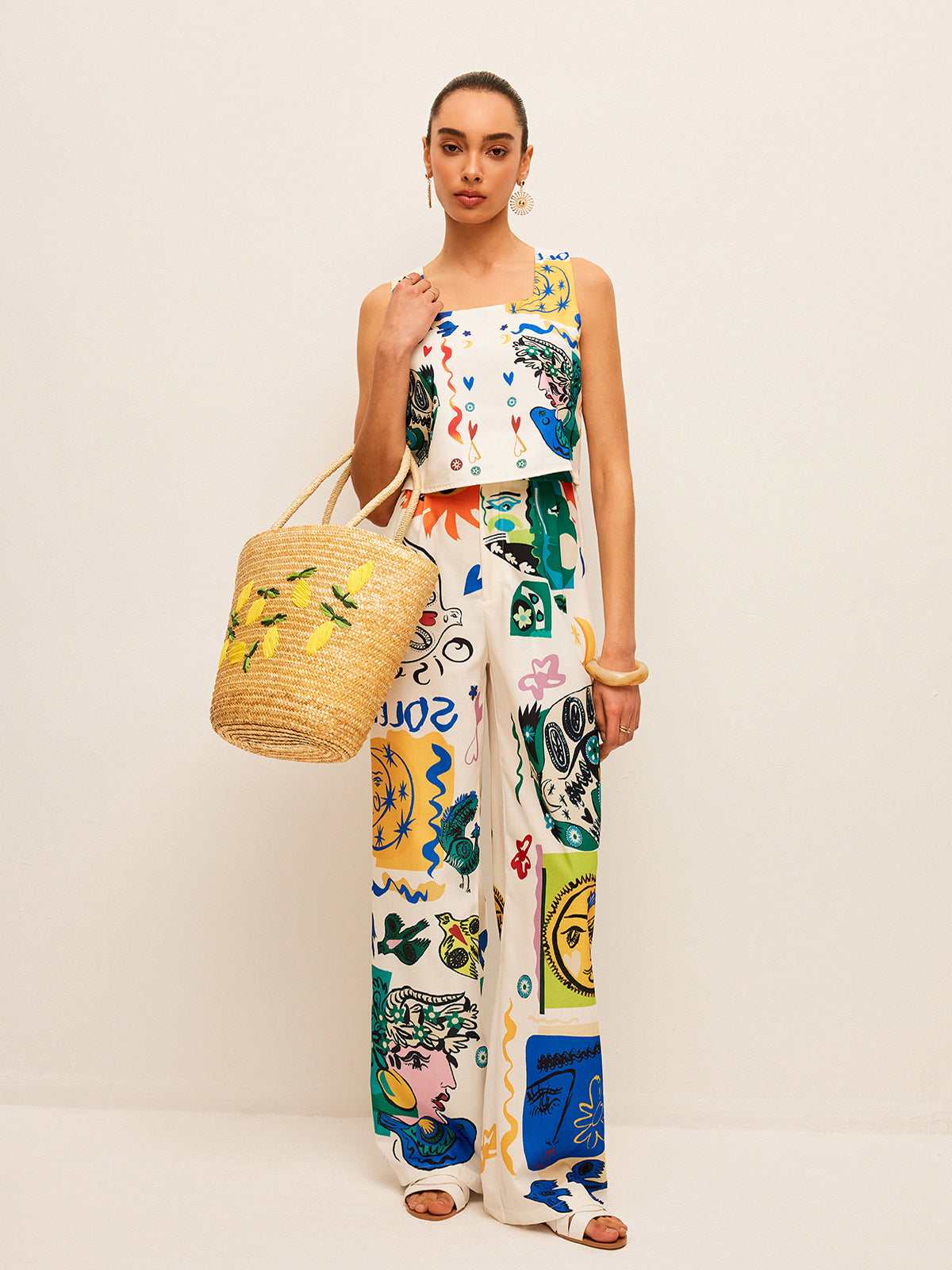 Tall Friendly Graphic Pant Set