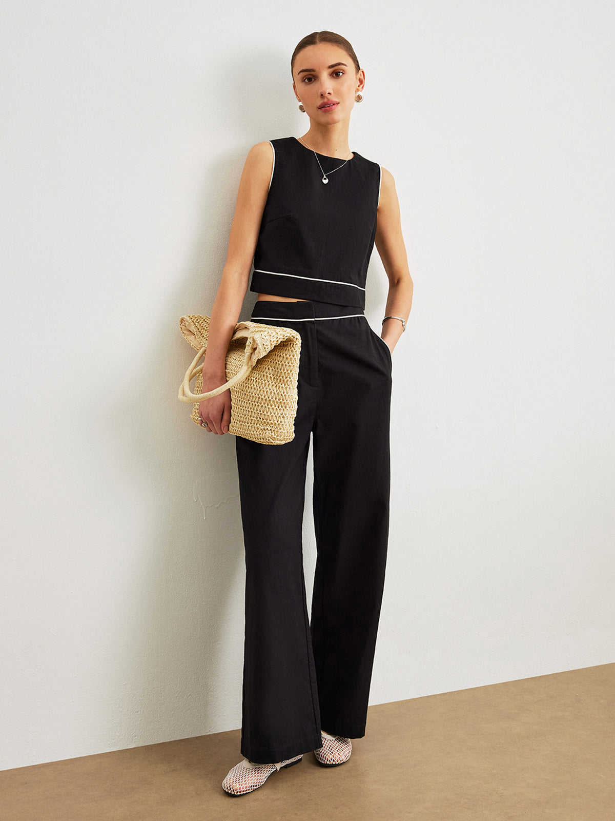 Kit Linen Pocket Pants