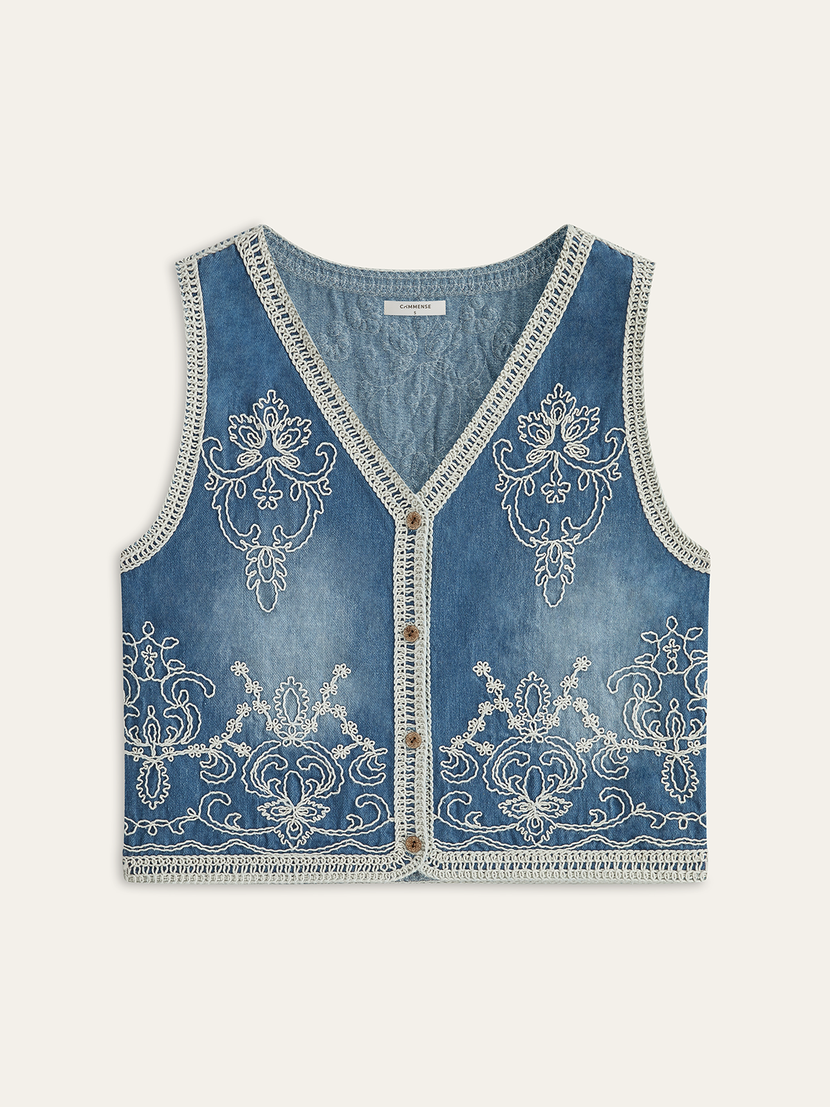 VEST WITH BUTTONS main image 0