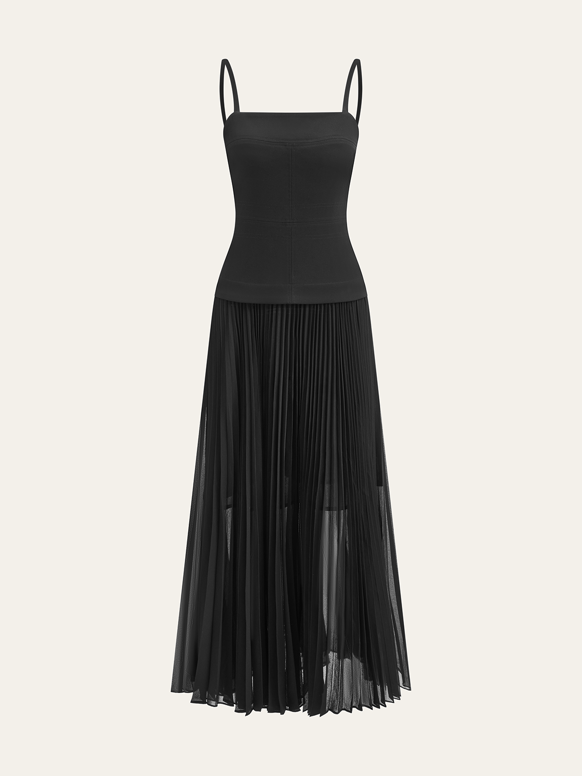 Exquisite Backless Pleats Strapless Maxi Dress