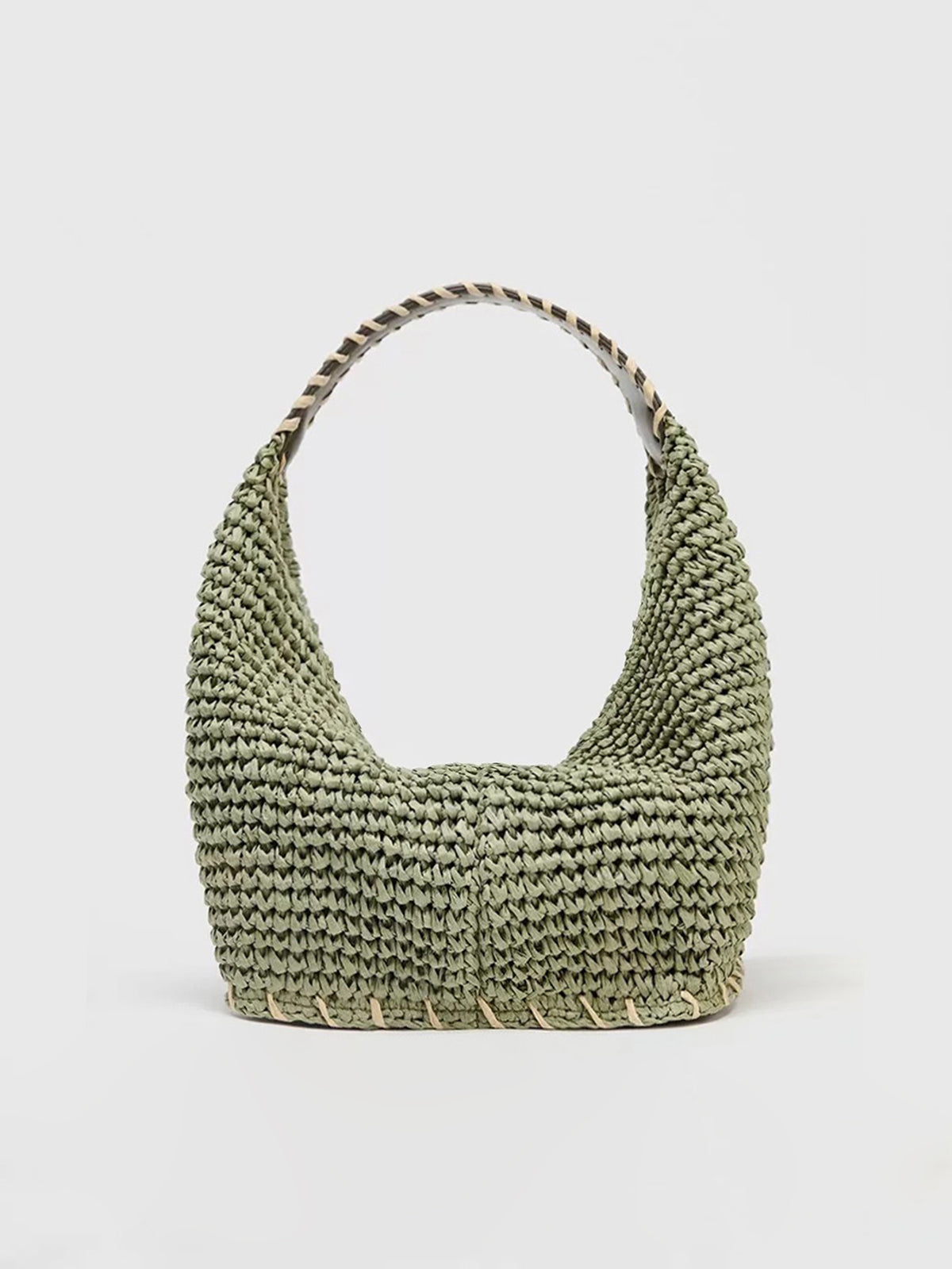 Cecily Woven Hobo Bag