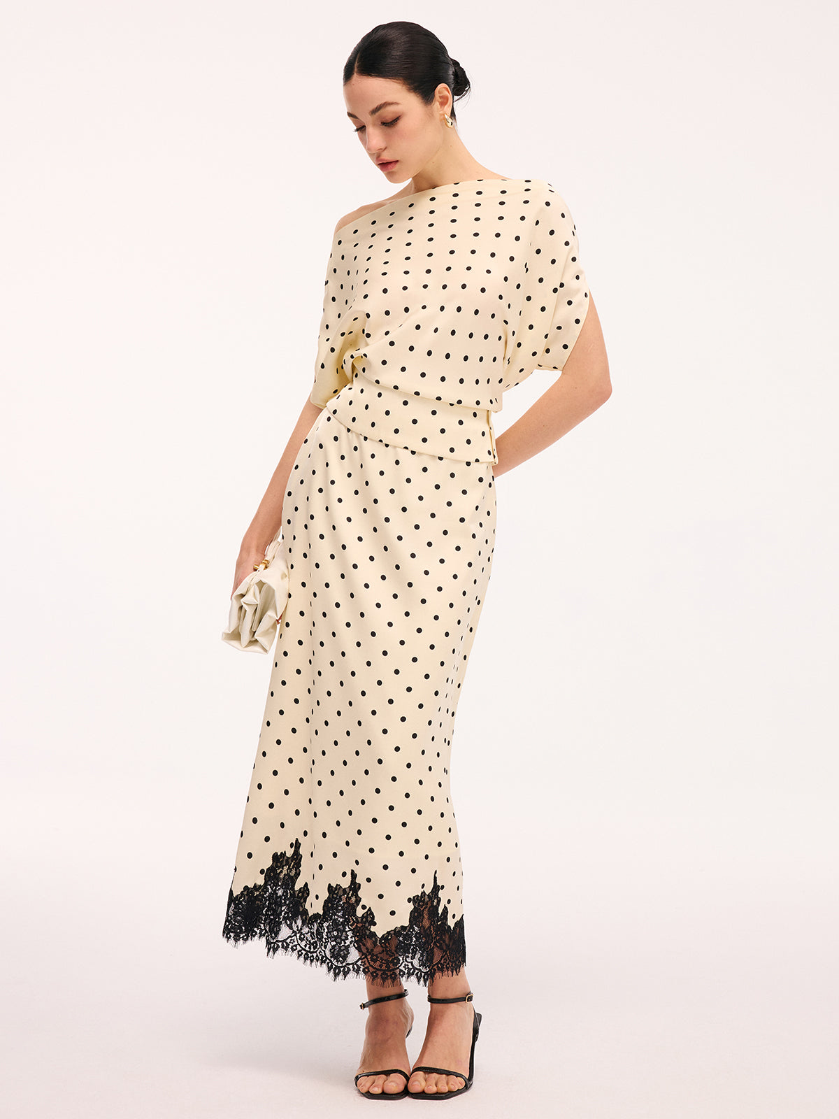 Elchic Polka Dots Skirt & Top Set