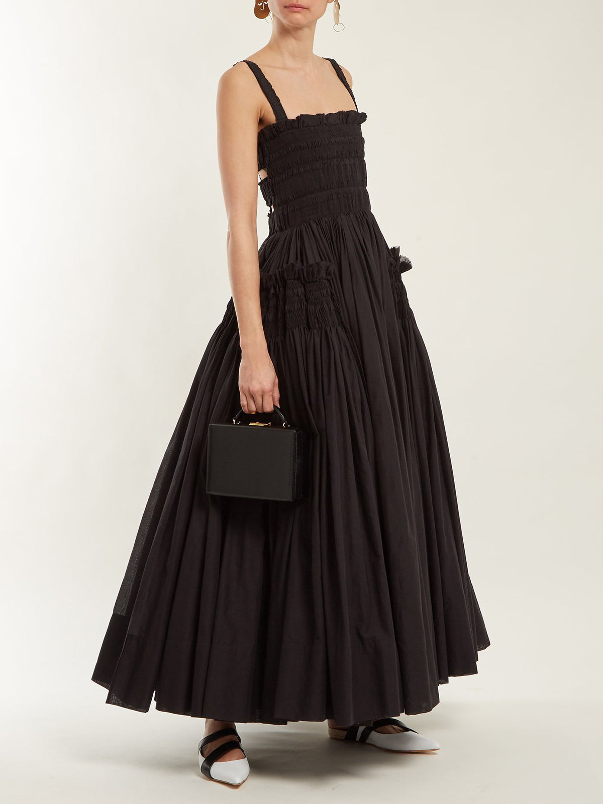 rochelle pleated cami dress Derek Lam Rochelle Pleated Cami Midi Maxi Dress, Women's Fashion, Dresses & Sets, Dresses on Carousell