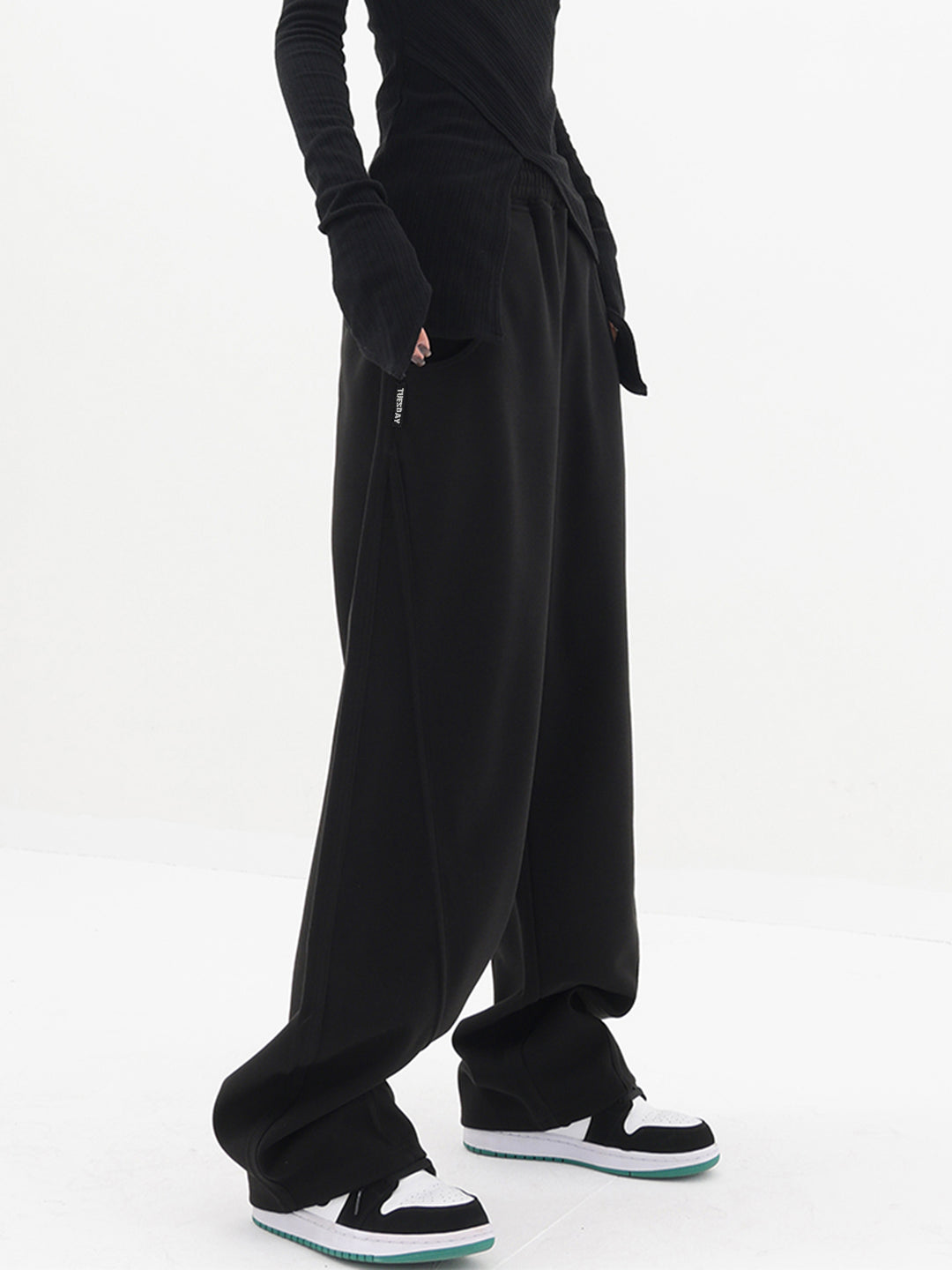 ボトムスその他 SEOOOCOOKIE LOWWAIS WIDE PANTS BMR436 SEOOOCOOKIE LOWWAIS WIDE PANTS BMR436