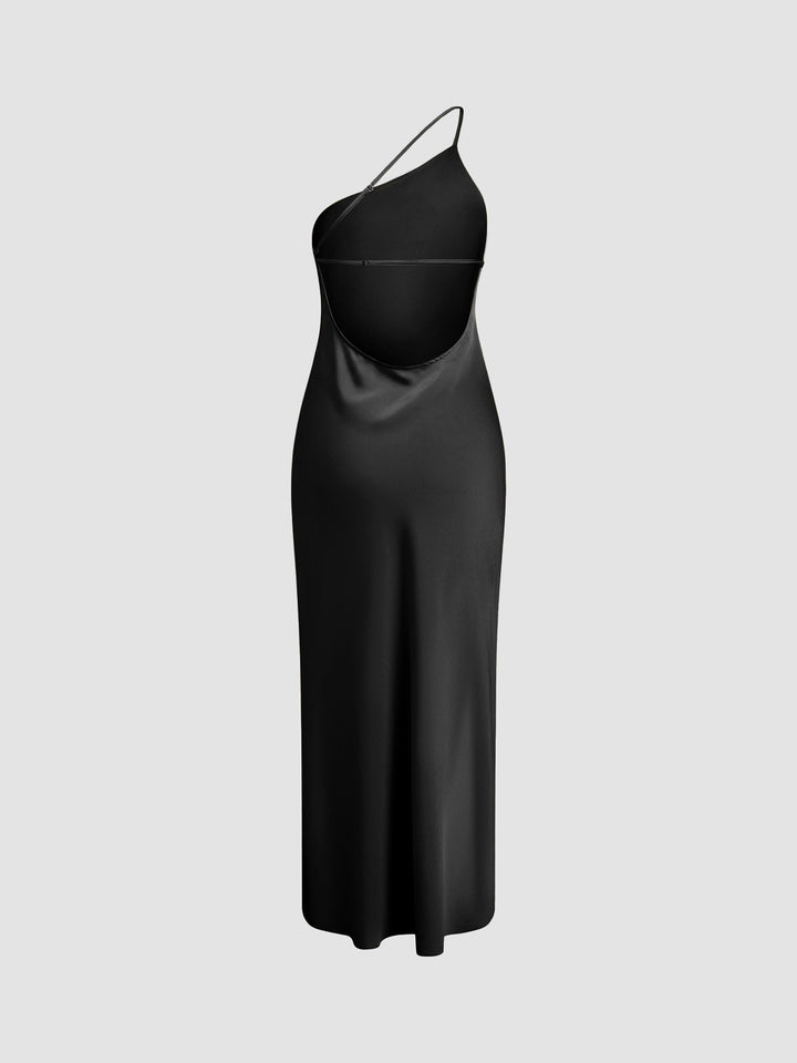 Moonlight Open Back Satin Slit Long Dress | COMMENSE Moonlight Open Back Satin Slit Long Dress | COMMENSE