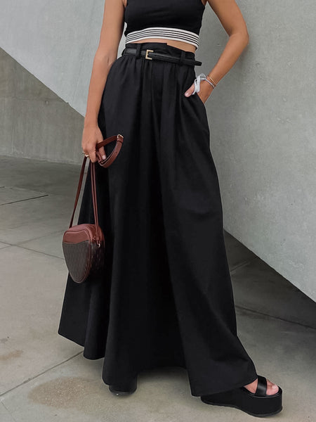 Oversized Street Vibe Maxi Skirt | COMMENSE