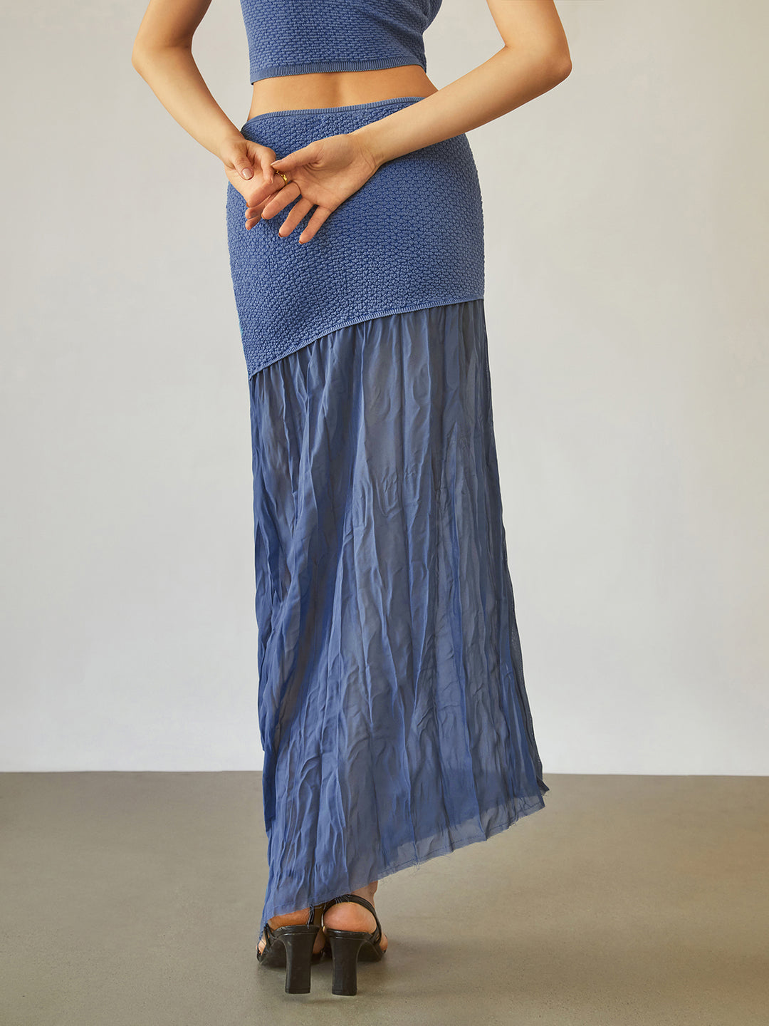 スカート Citybreeze Out Pocket Nylon Long Skirt RM5B0073 MUSINSA | CITYBREEZE WOMAN Out Pocket Nylon Long Skirt_GREY