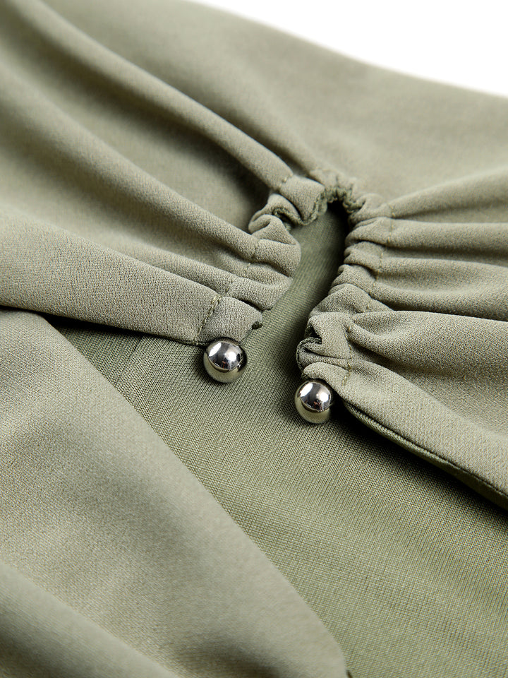 [GRAVER]★24FW★韓国人気★ELBOW RIBBON HOODED ZIP-UP Designer fashion, Seoul-fully created | W Concept