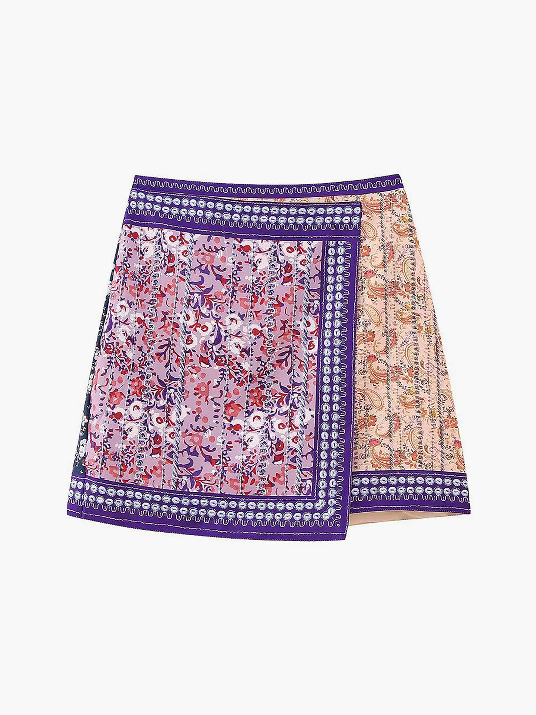 新品 Treaturself Floral cotton mini skirt Floral cotton mini skirt | Treat ürself