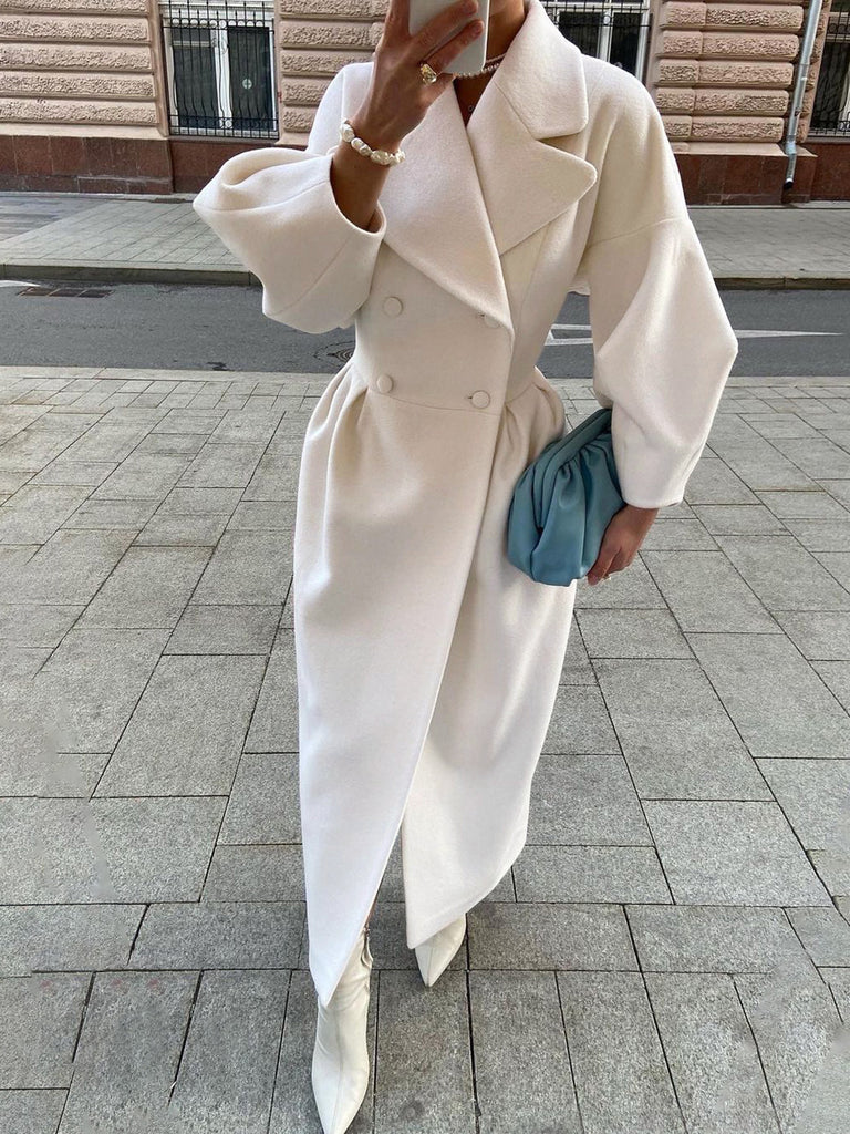 【epa 】parisien coat beige/check M Burberry Exaggerated check-panel Trench Coat | Neutrals