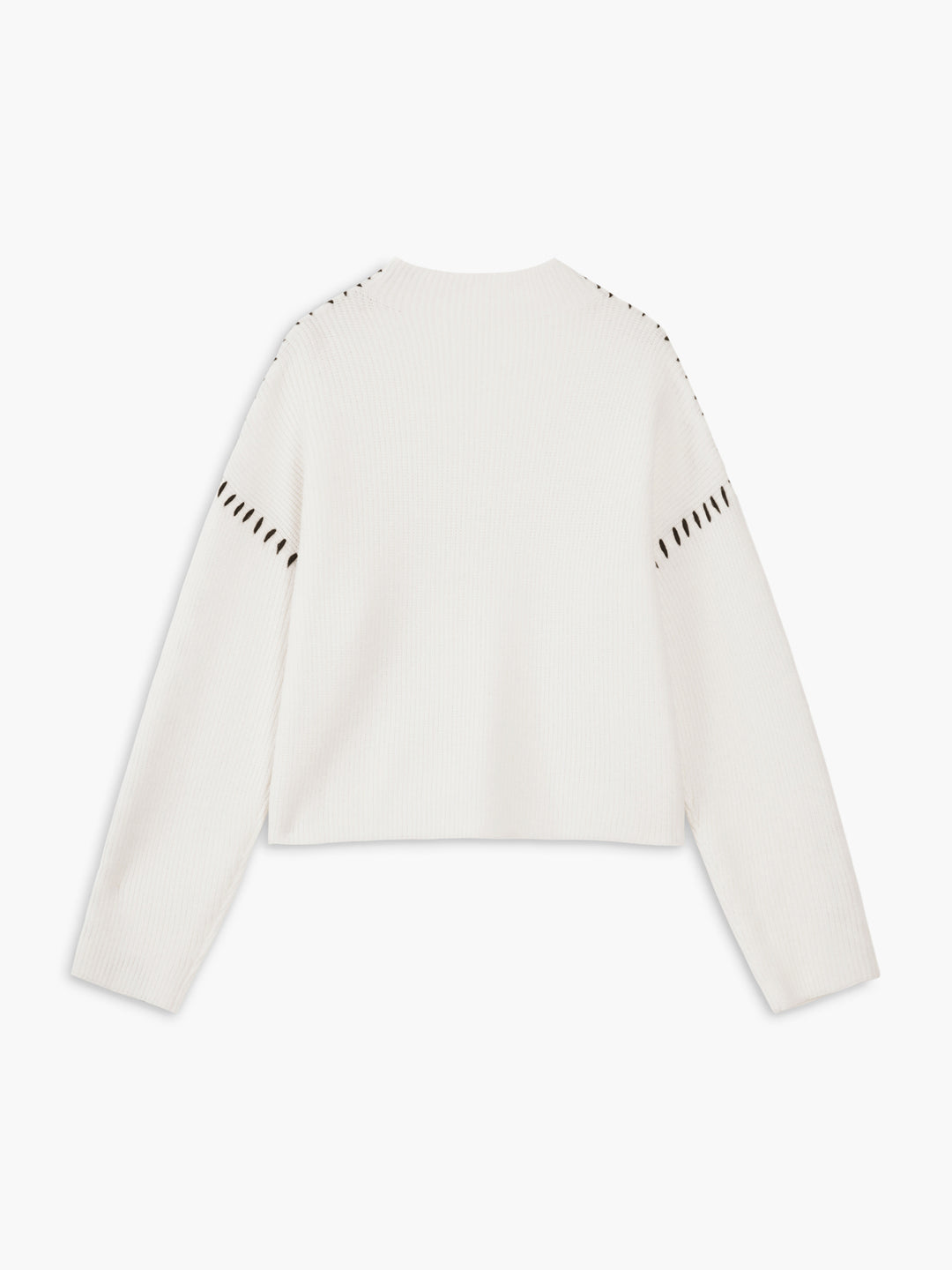 Shift The Focus Oversized Mock Neck Sweater – COMMENSE