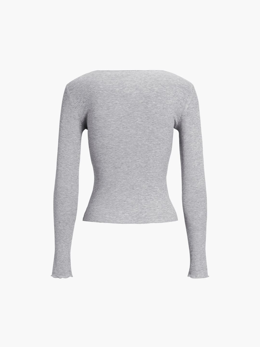 Basic Piping Long Sleeve Top – COMMENSE