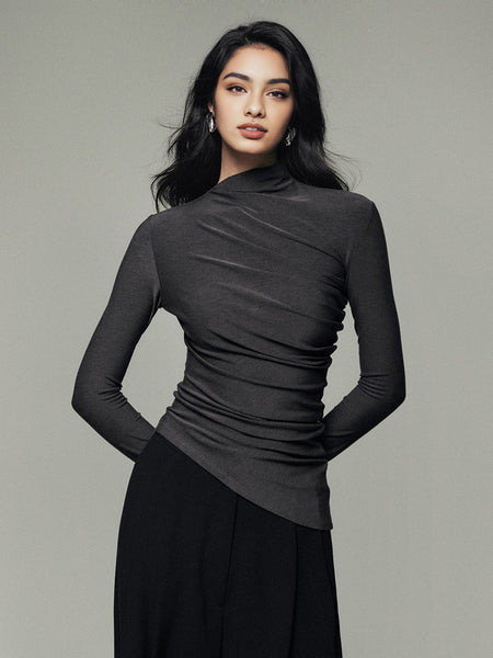 売れ筋商品|||デモクラシー カットソー トップス レディース Women's Mock-Neck Dolman-Sleeve Knit Top Nav-mu1 4550584349164_org.jpg?v=
