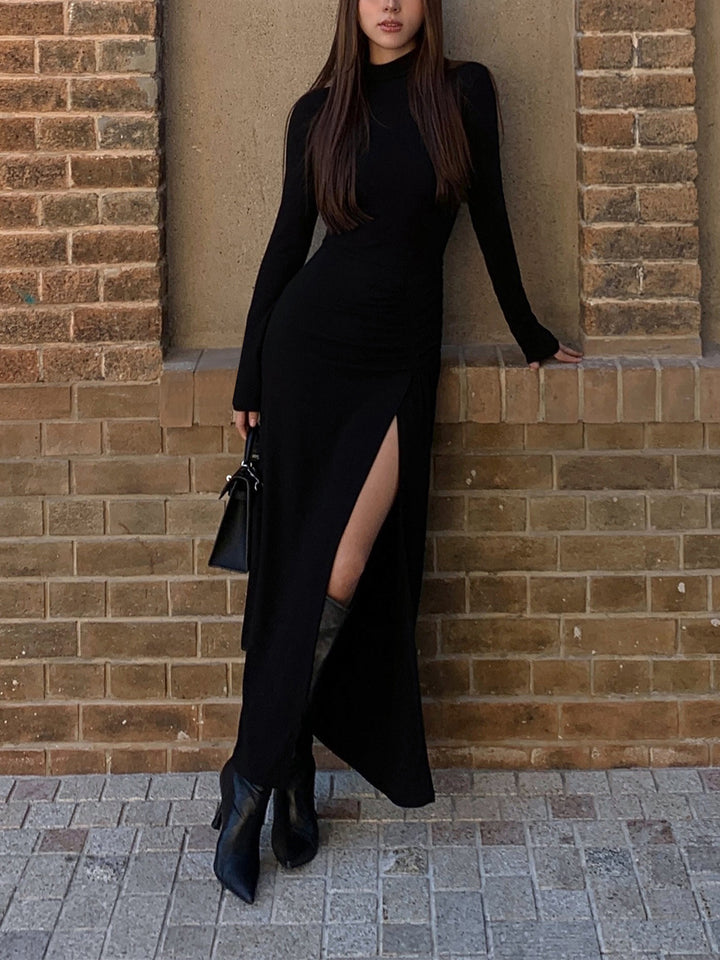 white bodycon dress long sleeve Amazon.com: XinFSh Women's Deep V Neck Long Sleeve Bodycon Maxi Dress Sexy  Backless Slit Tie Wedding Guest Cocktail Dresses White : Clothing, Shoes &  Jewelry