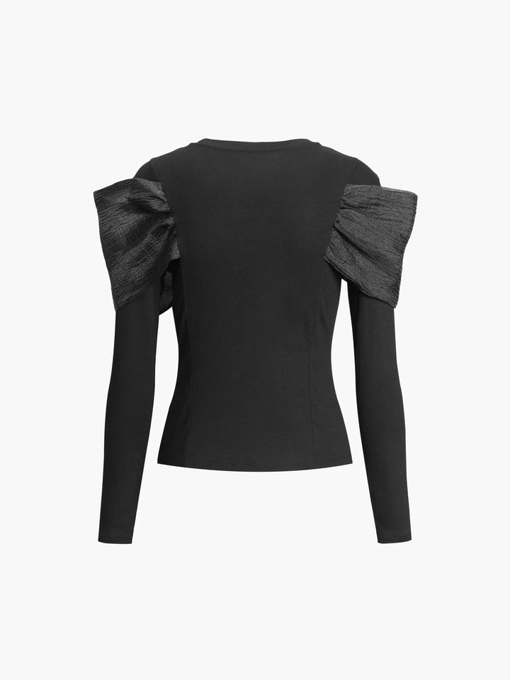 SHEER BRATOP(36 BLACK): TOPSjosemoon