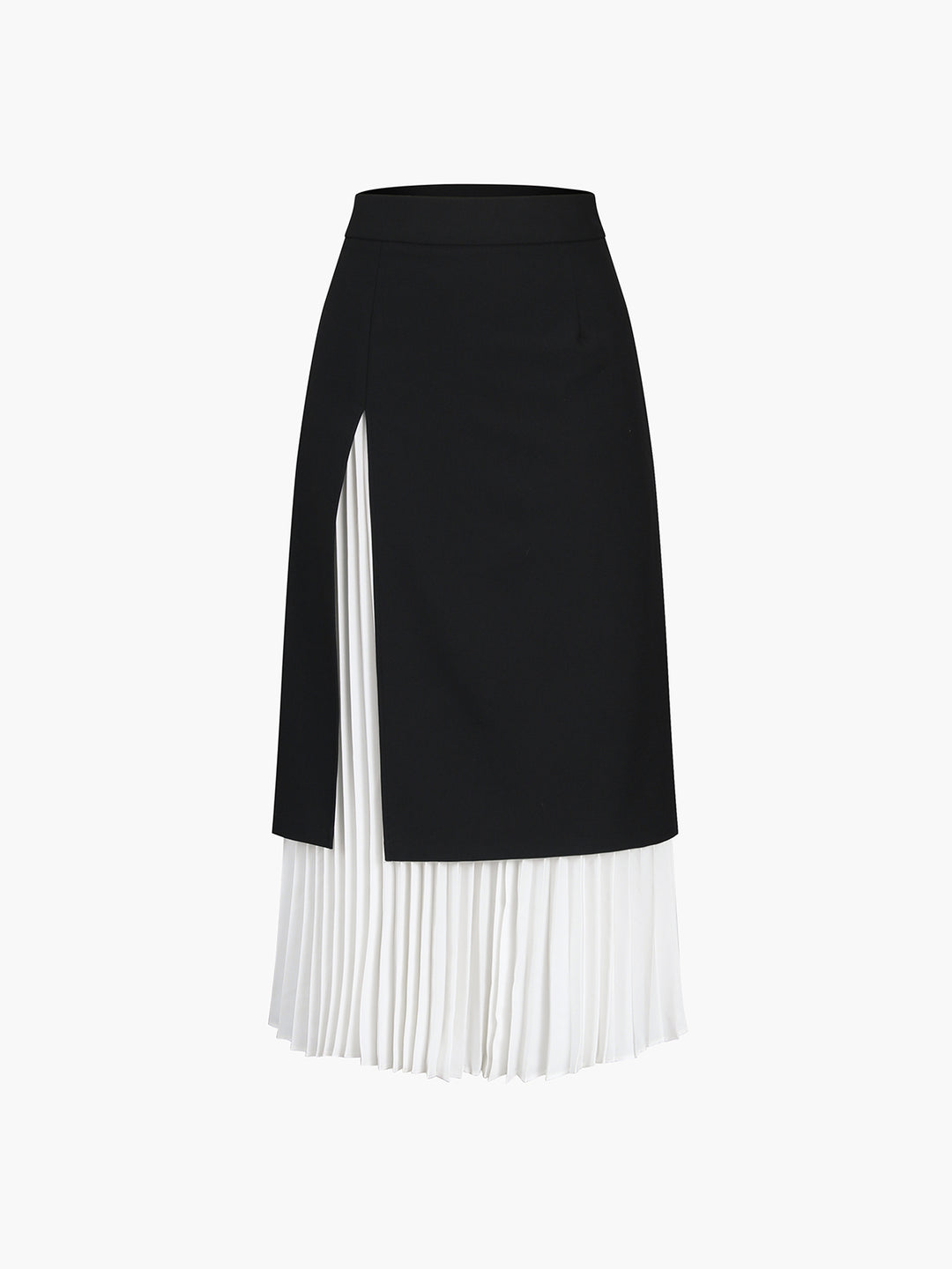 スカート OPEN YY : 25SS / CONTRAST TRIM SKIRT (2COLORS) h50284-stitches-skirt-bkw-