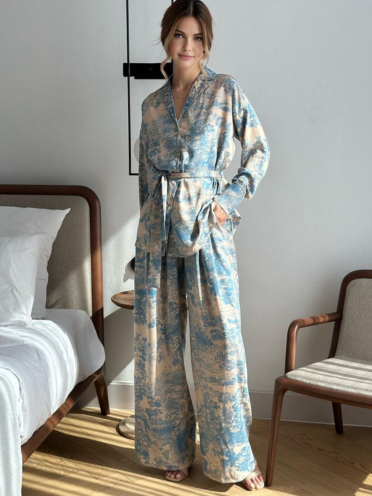 Tie Cocoon Pants