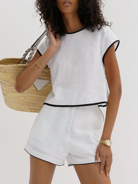 【INCHANT ME】Mute Cotton Shorts INCHANT ME】Mute Cotton Shorts (INCHANT ME/ショートパンツ