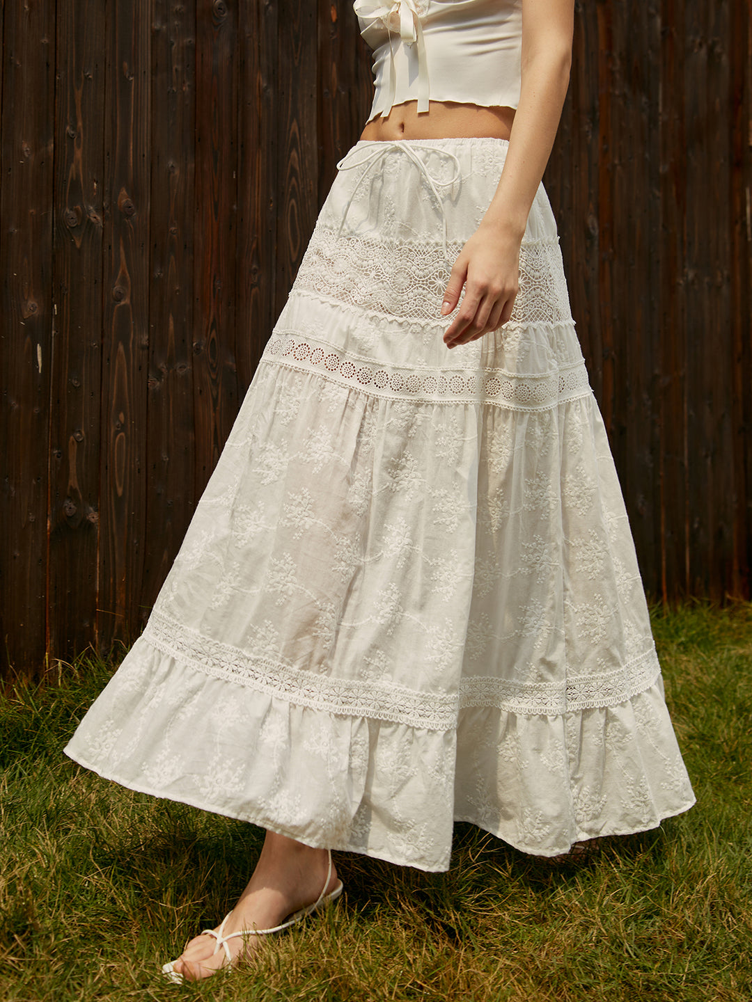 Acka jacquard knit skirt size2
