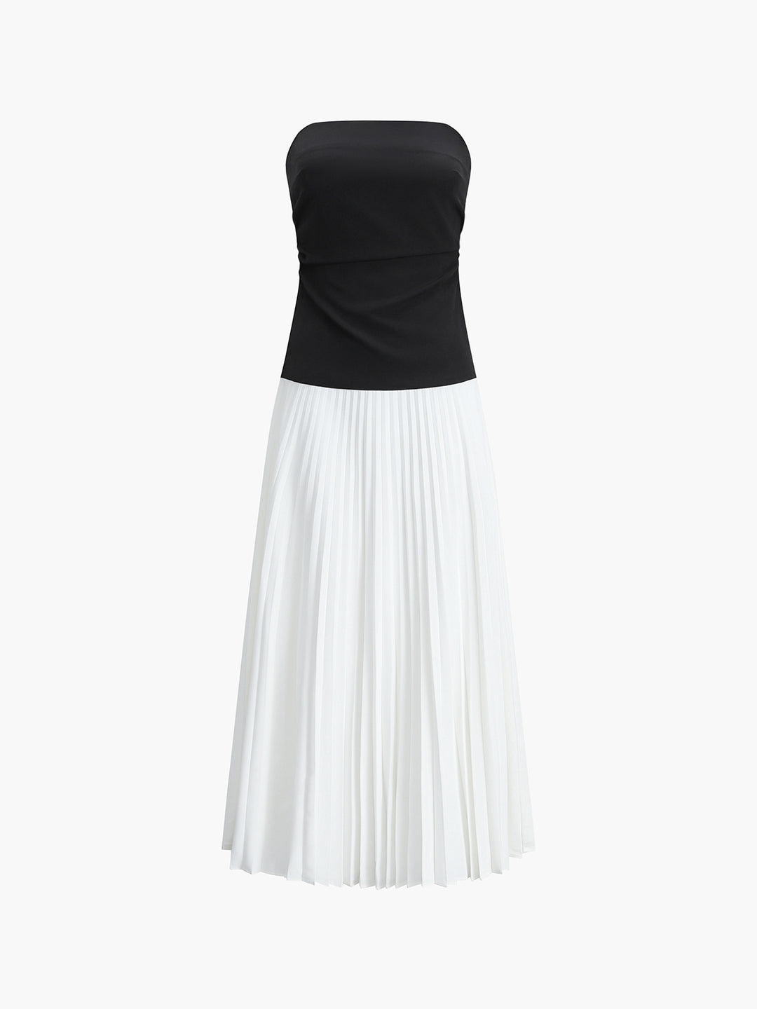 Sleeveless Pleated Long Dress | COMMENSE Sleeveless Pleated Long Dress | COMMENSE