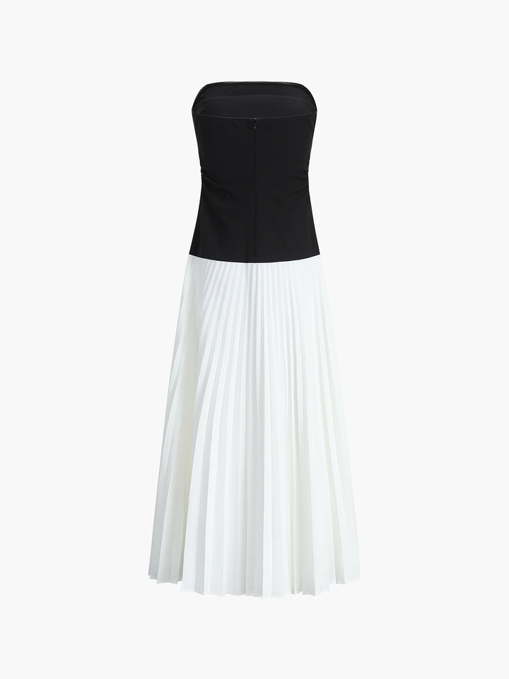 Sleeveless Pleated Long Dress | COMMENSE Sleeveless Pleated Long Dress | COMMENSE