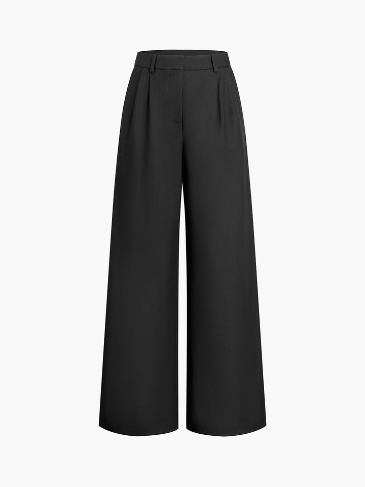 【BAON】[unisex] Temoni Banding Cut Pigment Wide Pants BAON】[unisex] Temoni Banding Cut Pigment Wide Pants
