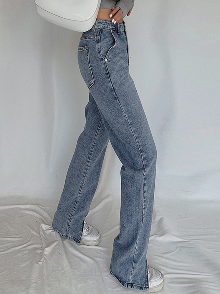 パンツ venica Standard straight denim KanCan Signature 90s Straight Stretch Jean - Women's Jeans