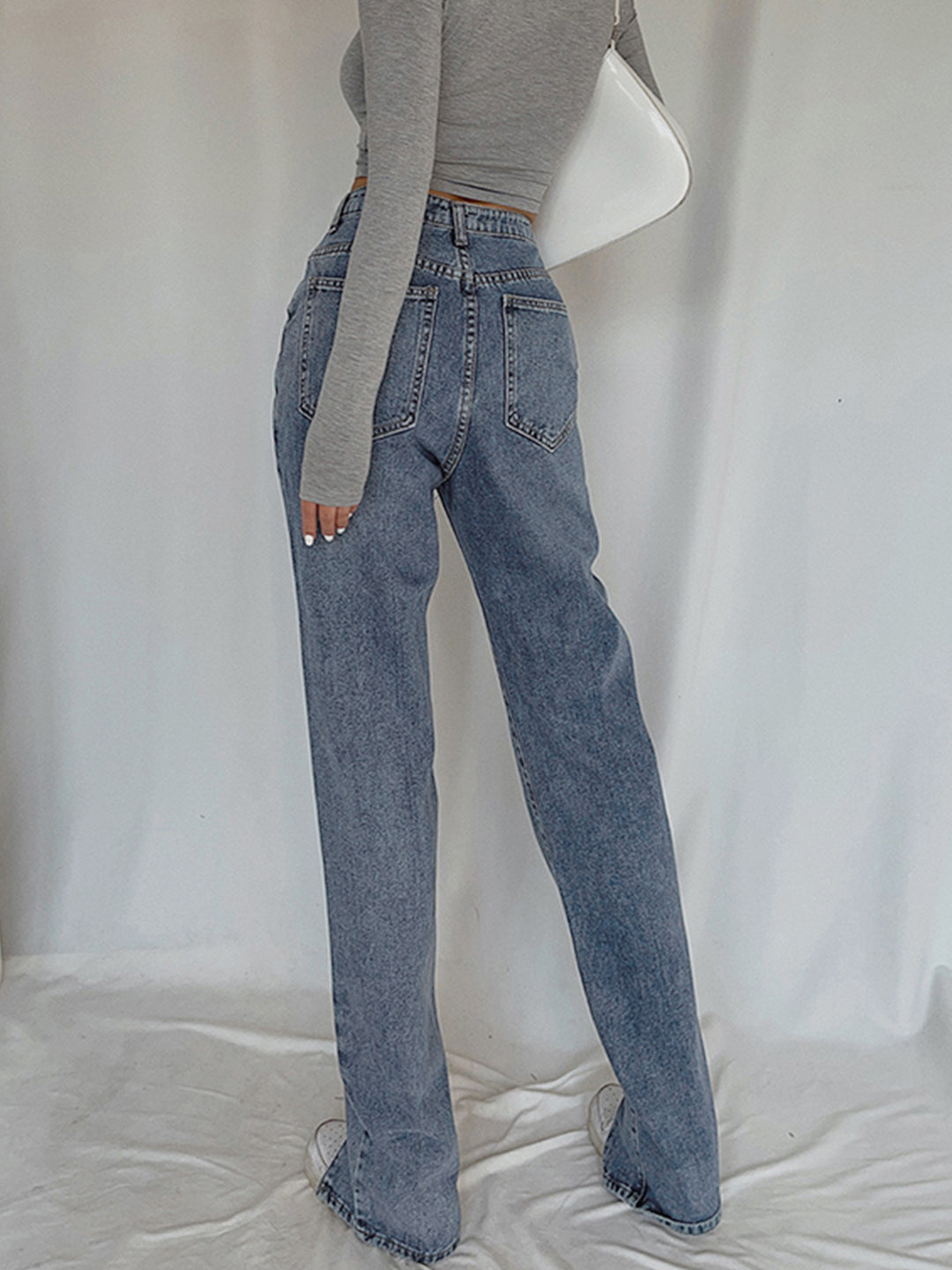 Classic Straight Leg Jeans – COMMENSE