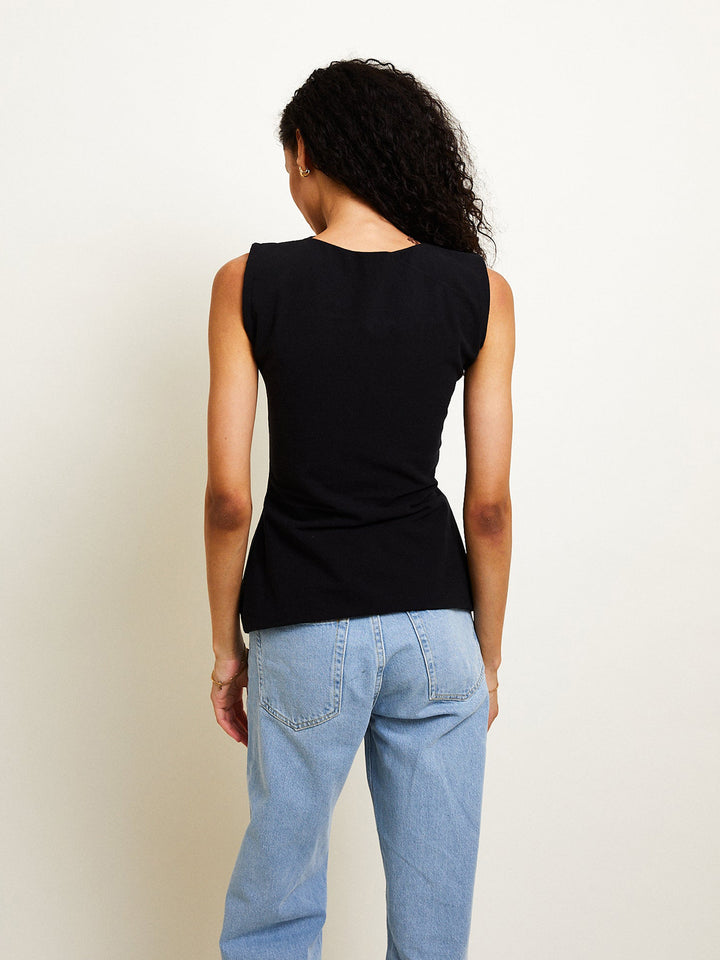 Cotton Knotted Multi-Wear Tank Top – COMMENSE