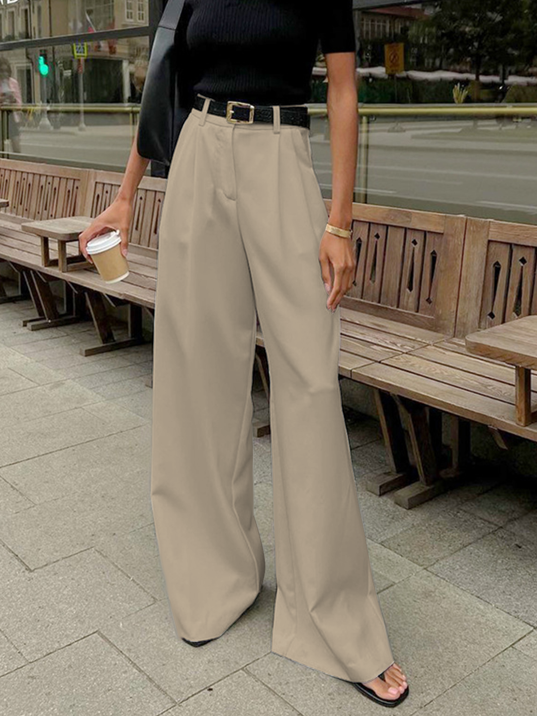 Rosen Kreuz⭐︎3 SIDE BELT BIG WIDE PANTSrosenkreuz SIDE BELT BIG Rosen Kreuz⭐︎3 SIDE BELT BIG WIDE PANTSrosenkreuz SIDE BELT BIG