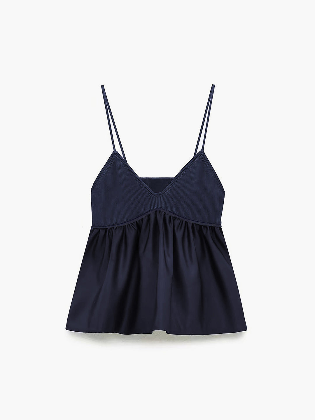 ロゼミューズfrill pleats airy cami o/p ASOS DESIGN frill mesh cami top in light pink | ASOS