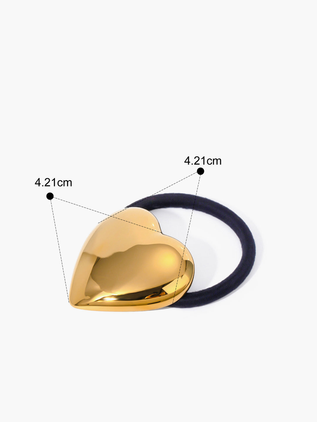 Heart Metal Hair Tie – COMMENSE