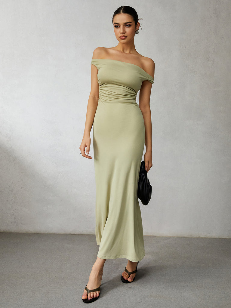 commense off shoulder dress Casual Off Shoulder Long Dress commense off shoulder dress Casual Off Shoulder Long Dress