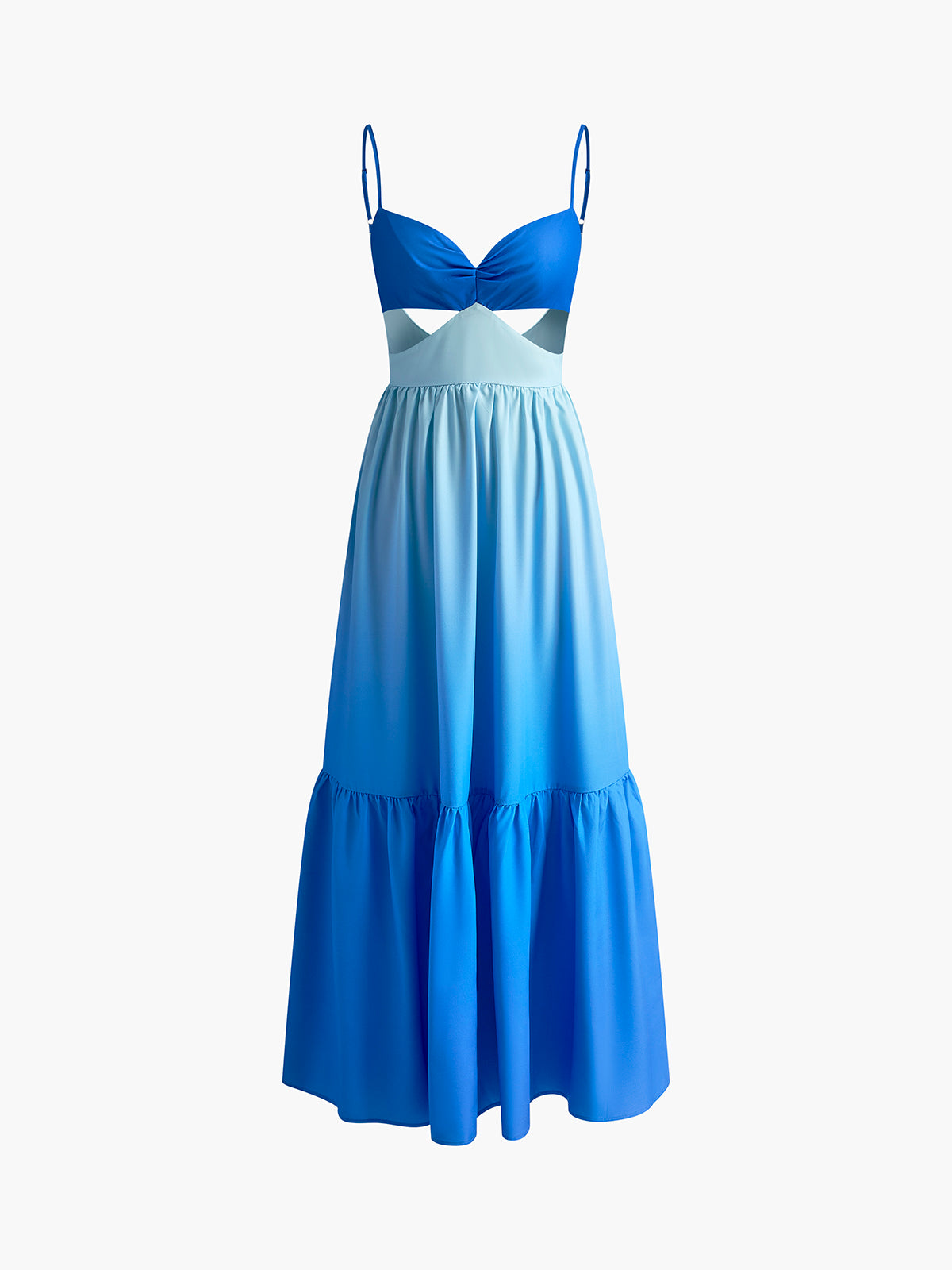 Backless Cutout Cami Long Dress | COMMENSE Backless Cutout Cami Long Dress | COMMENSE