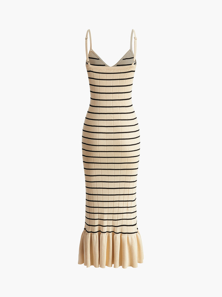 knee length dresses for ladies Z Supply Nadine Striped Midi Dress main image 1