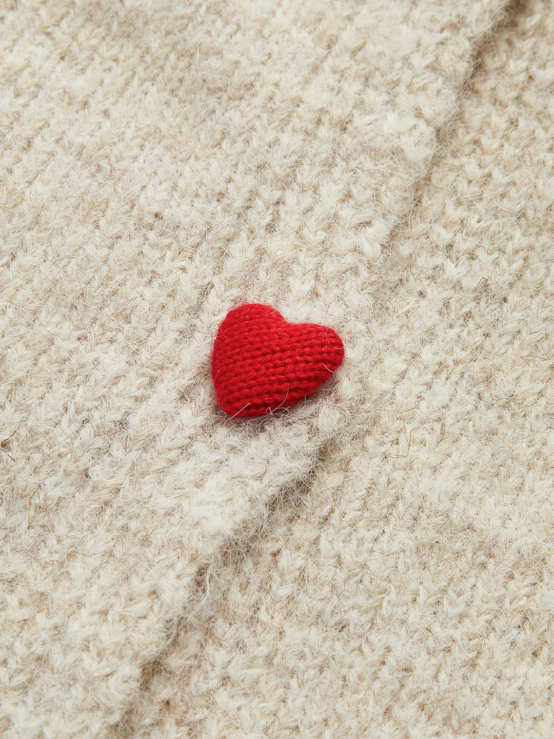 the Virgins - heart logo button cardigan｜theVirgins heart logo button cardigan｜theVirgins