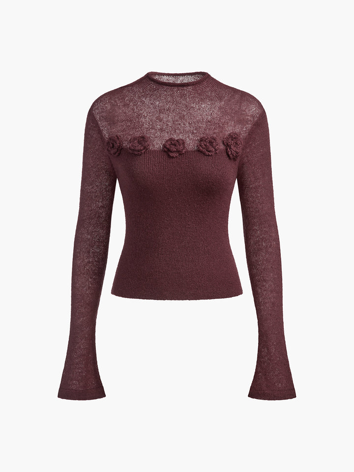 ミディアム　Mediam Frill Lace Knit Tank ブラウン ミディアム Mediam Frill Lace Knit Tank ブラウン - メルカリ