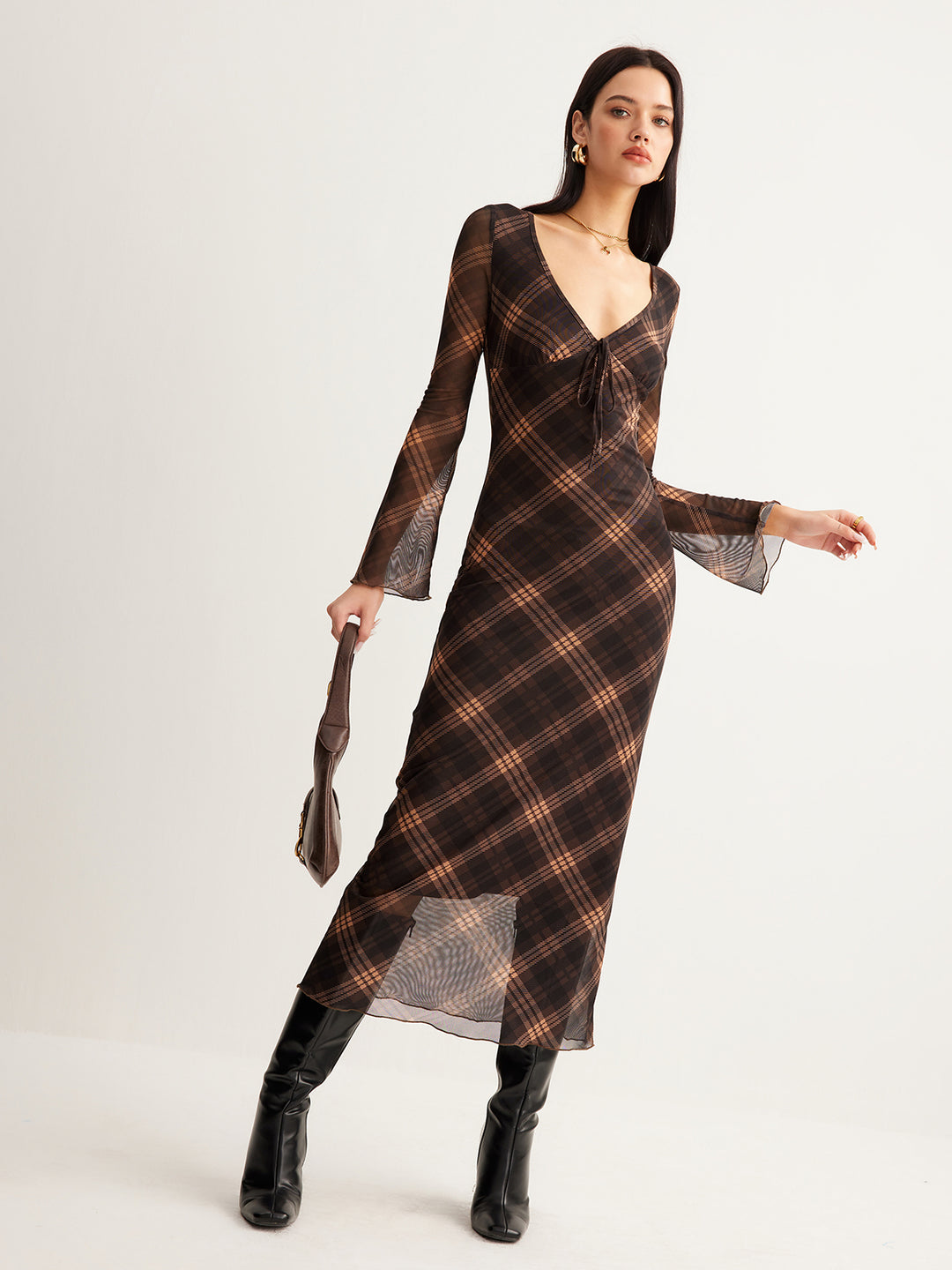 bell sleeve mesh dress Amazon.com: Wellwits Women's Mesh Bell Sleeves Halloween Gothic Vintage Dress Black S : Clothing, Shoes & Jewelry