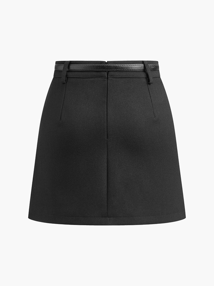 【NONCODE】Liman frill belt skirt Riemann frill belt skirt - 논코드