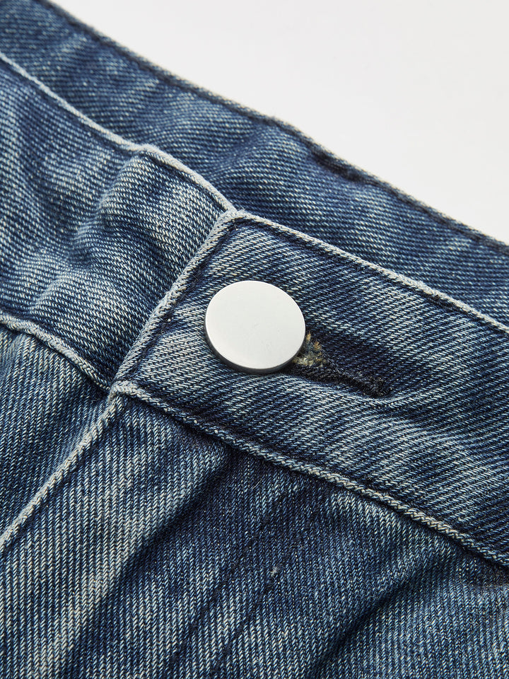 Vintage Low Rise Washed Wide Leg Jeans – COMMENSE