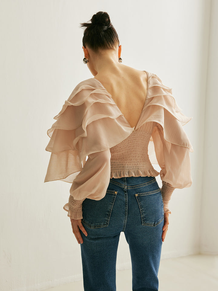 ロゼミューズfrill pleats airy cami o/p frill pleats airy cami o/p – BUNNY APARTMENT