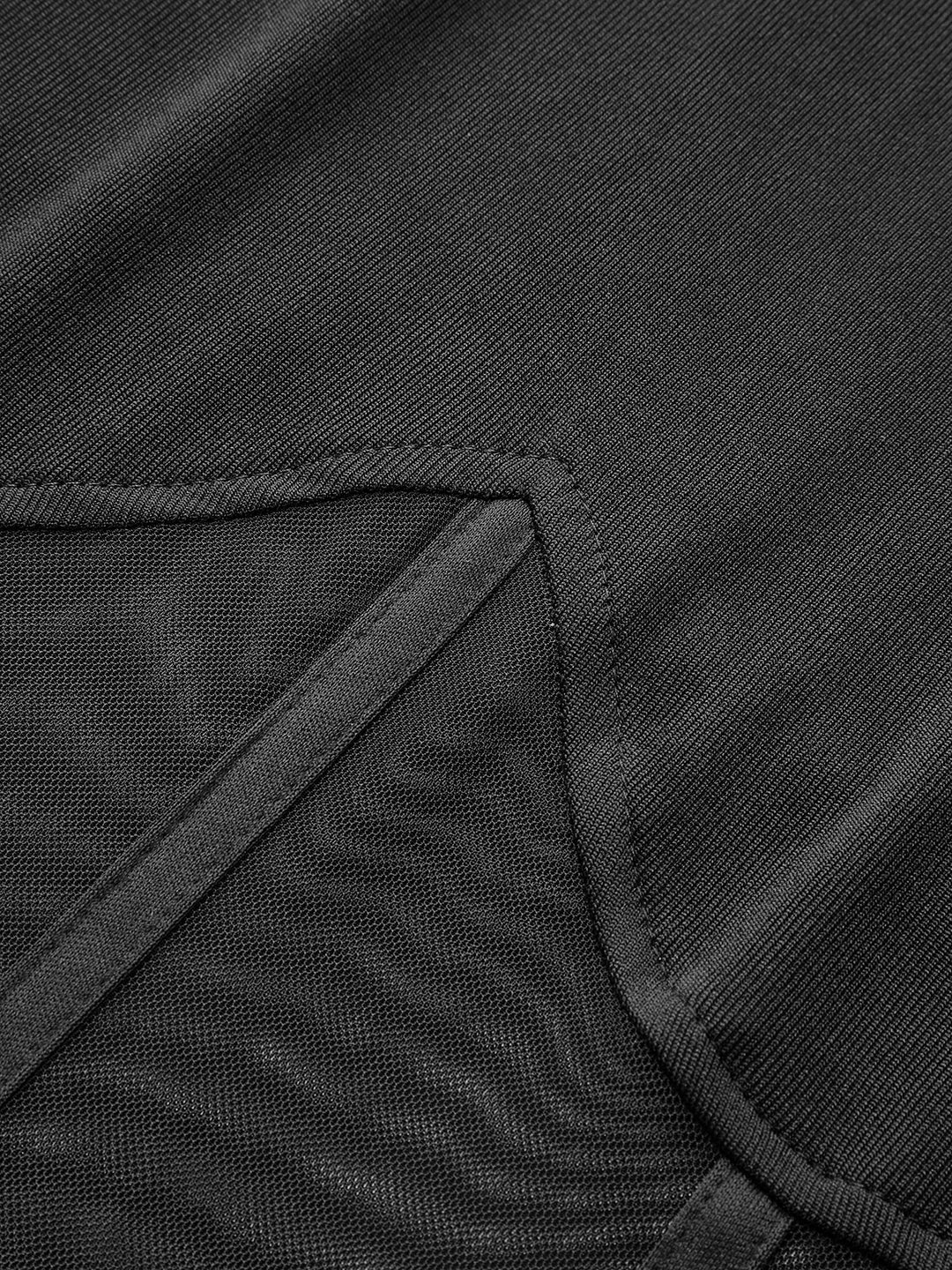 Mesh Combination Long Sleeve Top – COMMENSE