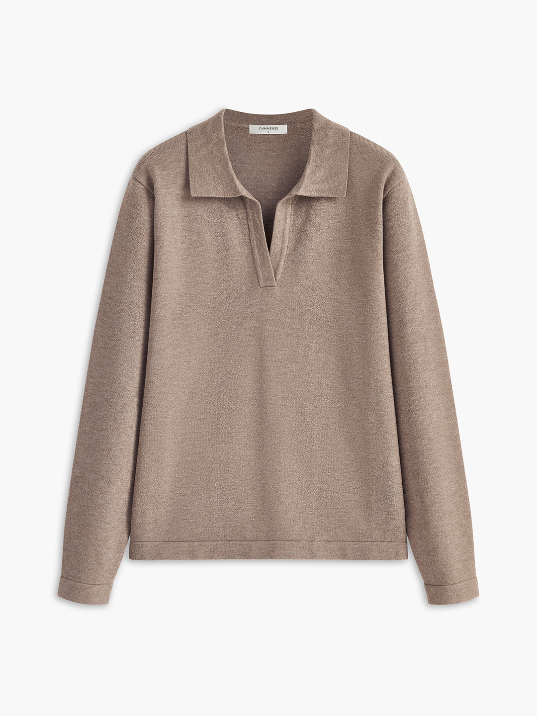 Leisure Collared Pullover Sweater – COMMENSE
