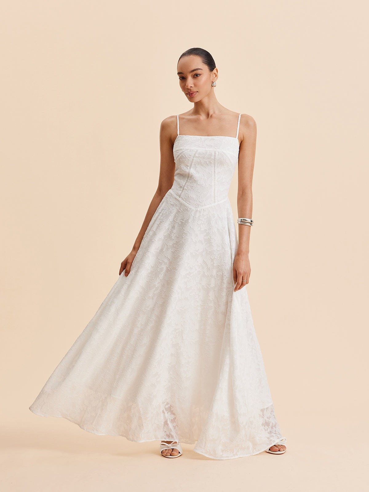 Chiffon Floral Lace Cami Dress | COMMENSE Chiffon Floral Lace Cami Dress | COMMENSE
