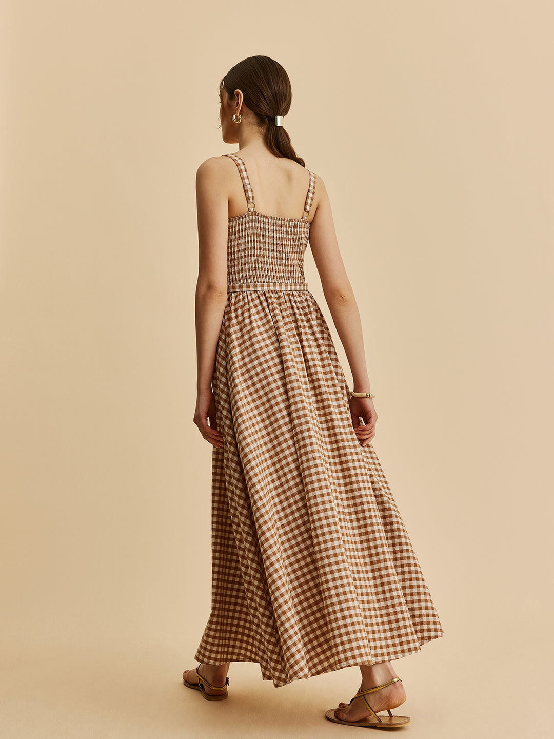 アトリエGG Dress apron(tartancheck) 16 アトリエGG Dress apron(tartancheck) 19½