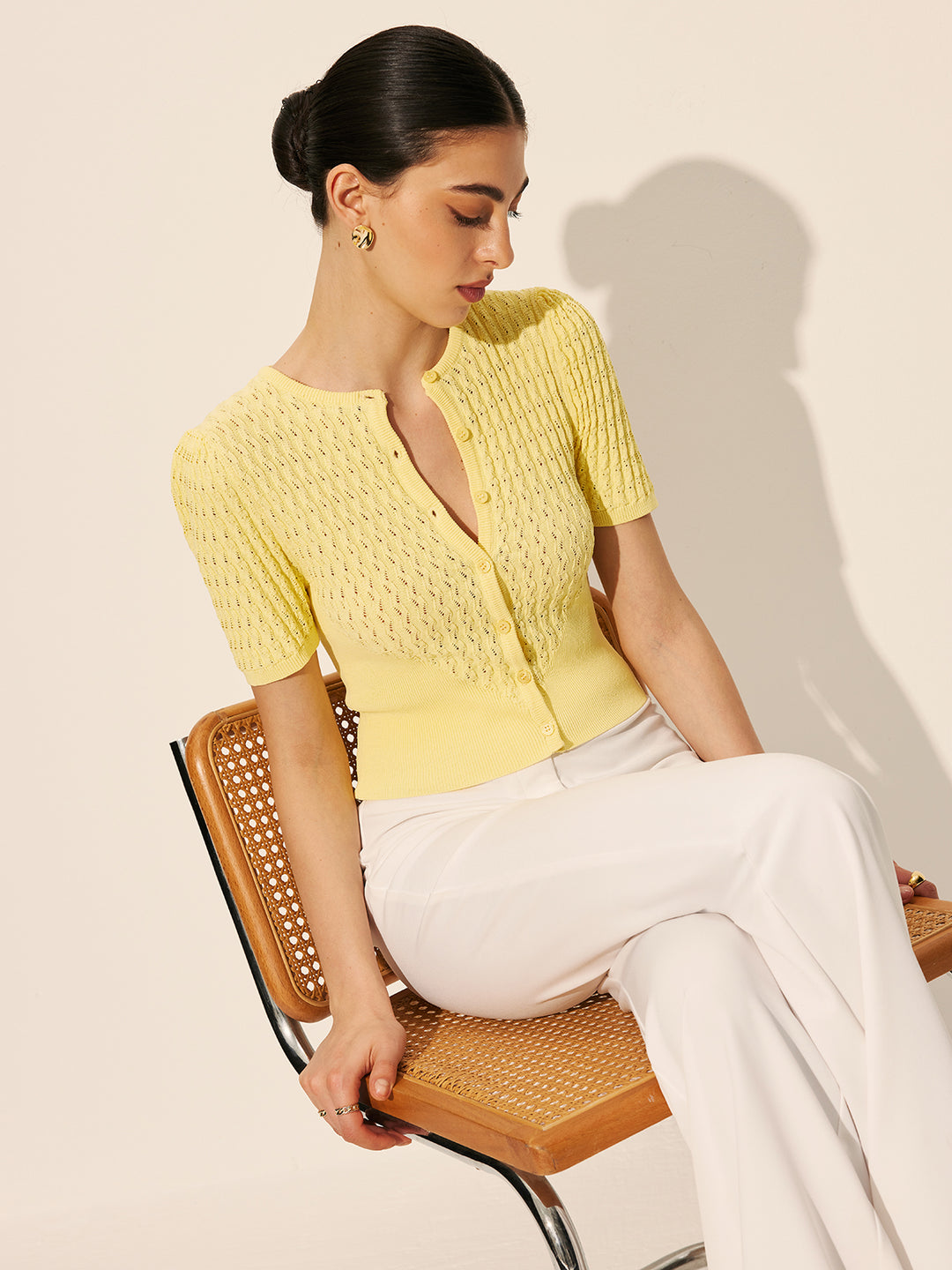 【louren】front button ensemble knit front button ensemble knit – louren store