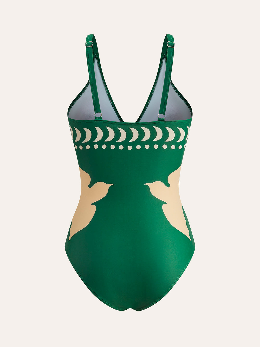Bird Print Cutout One Piece Swimsuit | COMMENSE Bird Print Cutout One Piece Swimsuit | COMMENSE